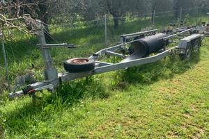 Carrello Barca due assi