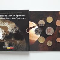 Belgio euro 2011-2012 8 monete + medaglia FDC