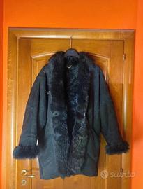 Cappotto Montone Shearling - Vera pelle taglia 46