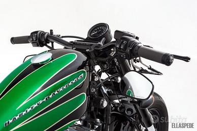 Manubrio killer kustom harley davidson basso nero