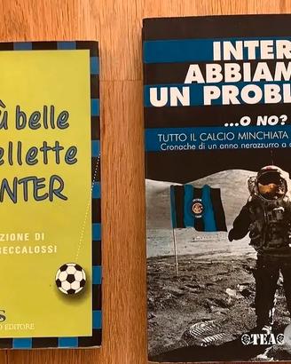 3 Libri INTER squadra di calcio