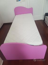 Letto con sottoletto estraibile