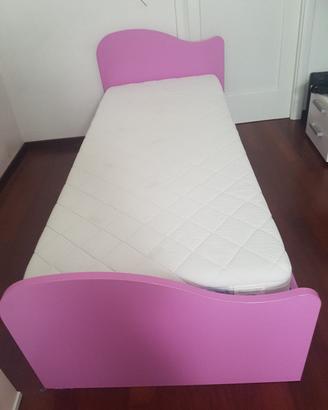 Letto con sottoletto estraibile