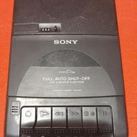 REGISTRATORE A CASSETTE SONY