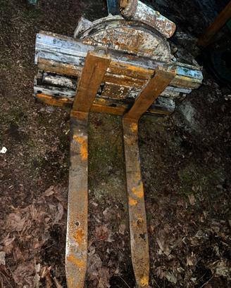 Forche girevoli muletto