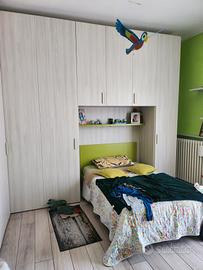 Camera da letto una piazza e mezzo completa