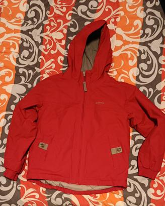 giubbotto rosso Quechua 8 anni bambino 