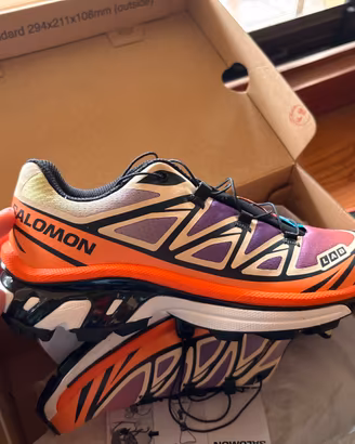 Salomon arancione e viola