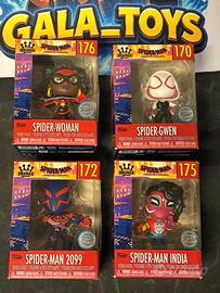 Lotto 4x Funko Minis - Serie Spiderman - Nuovi