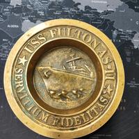 Raro Cimelio della Nave  USS Fulton AS 11 del 1940