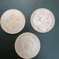 1 lira argento, Vittorio Emanuele III