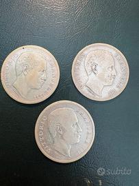1 lira argento, Vittorio Emanuele III