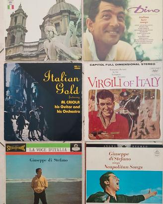 7 LP Musica leggera Canzone popolare Napoletana et