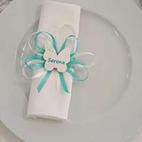 Farfalla in ceramica segnaposto per eventi