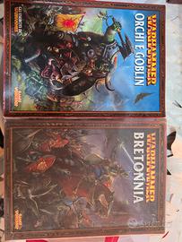 warhammer codex orchi e goblin bretonnia