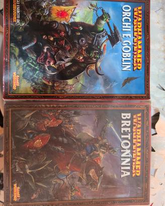 warhammer codex orchi e goblin bretonnia