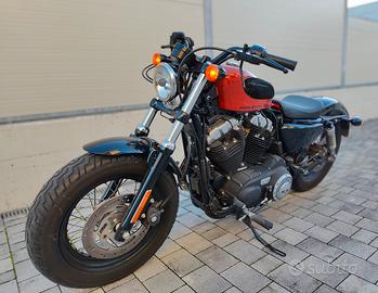 Harley-Davidson Forty-Eight arancione – 12.000  km