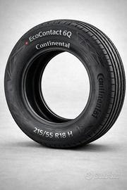 TRENO DI CONTINENTAL ESTIVE 215/60 R 18 H