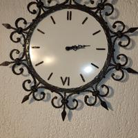 orologio ferro battuto a mano