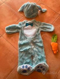 Costume carnevale neonato coniglietto