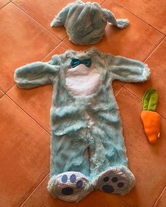 Costume carnevale neonato coniglietto