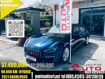 Maserati Ghibli hybrid 330 CV MHEV Granlusso PELLE