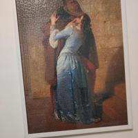 quadro fatto a puzzle incorniciato 