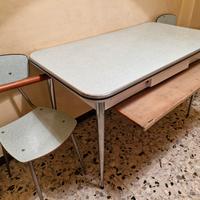 tavola da cucina in formica anni 60