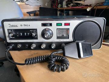 Zodiac B-5024 CB base vintage 27MHz baracchino