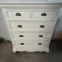 Mobile cassettiera bianco