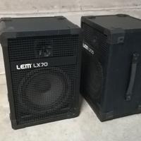 Lem LX70 coppia casse passive