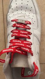 🔴 Nike Air Force 1 x Supreme White