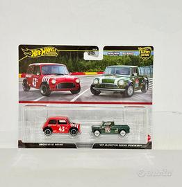 Hot Wheels Premium Car Culture 2-Pack Morris Minii