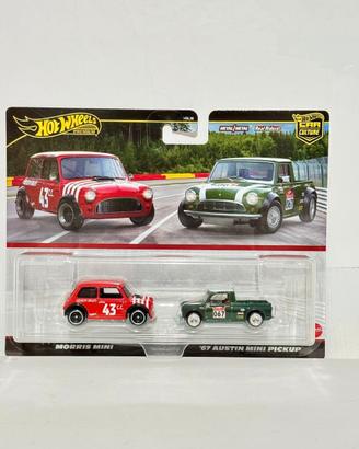 Hot Wheels Premium Car Culture 2-Pack Morris Minii