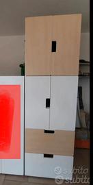 ARMADIO STUVA IKEA+ mensole STUVA IKEA