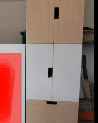 ARMADIO STUVA IKEA+ mensole STUVA IKEA