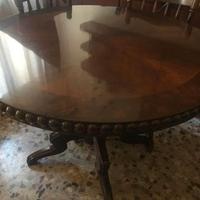 Tavolo tondo da pranzo
