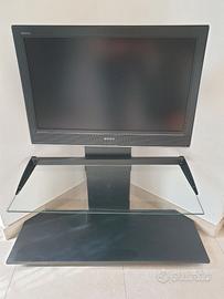 Mobile porta TV in vetro con supporto ERARD