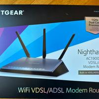 NETGEAR Nighthawk Modem router AC1900 D7000