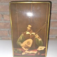 scatole anni 50/70 in lamiera decorate