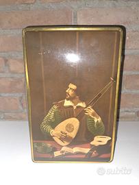 scatole anni 50/70 in lamiera decorate