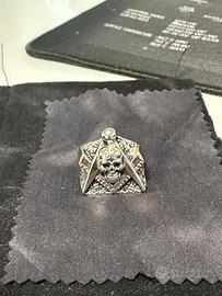 Anello teschio massone