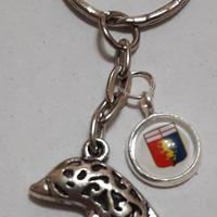 Portachiavi squadra calcio Sampdoria e Genoa