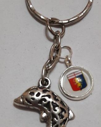 Porte-clés Gênes Fait Main - Artisanat Typique Italien - Idée Cadeau Collection