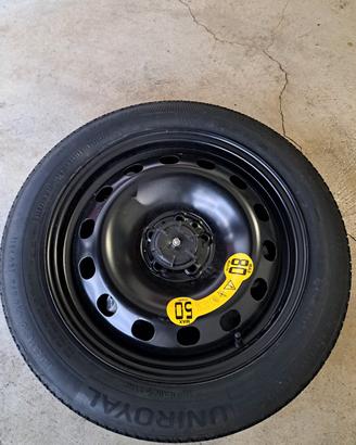 Ruotino di scorta 135/70 R16 5 Fori