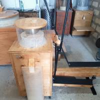 Mulino a pedali con movimento "stepper":