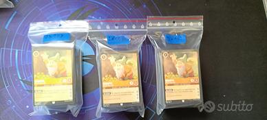 Lotto 100+ Carte lorcana serie 2 Rise of the Flood