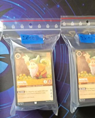 Lotto 100+ Carte lorcana serie 2 Rise of the Flood