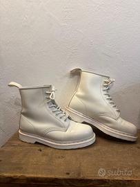 Scarpe dr martens bianche