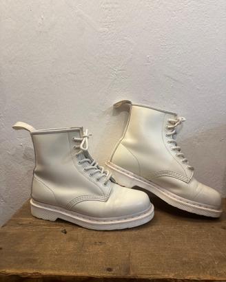 Scarpe dr martens bianche